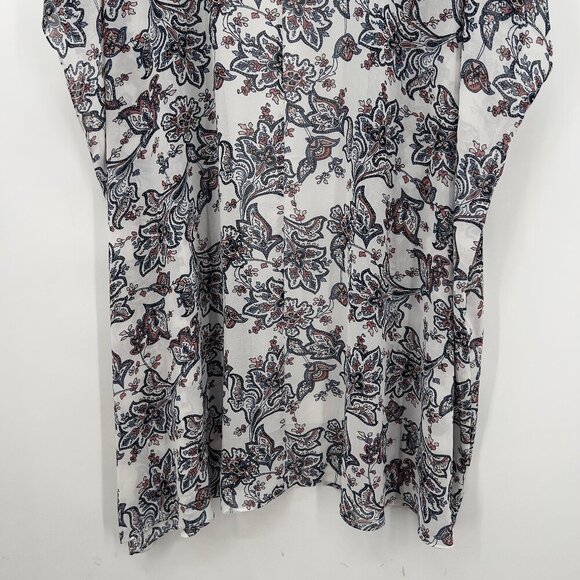 Lane Bryant Plus Boho Floral Open Front Chiffon Kimono – One Size NWT - Picture 6 of 10